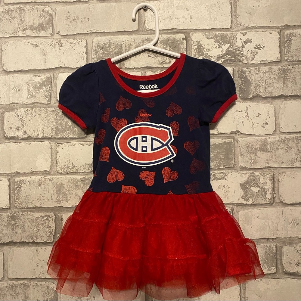 Montreal Canadians Baby Girl’s Dress Size 12 Months